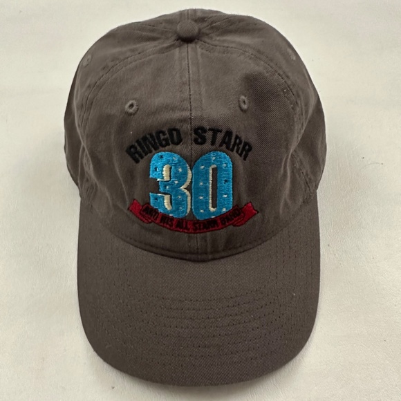 Ringo Starr 30 and His All Starr Band Brown Baseball Cap Hat - Picture 1 of 4